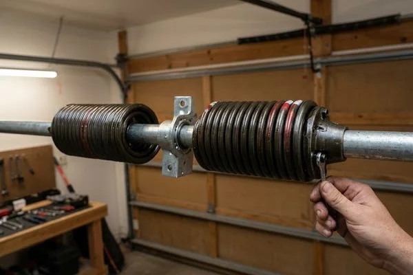 Garage Door Spring Replacement work example 1