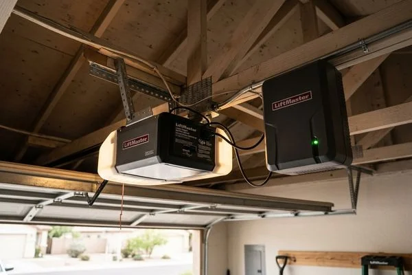 Garage Door Opener Installation work example 4