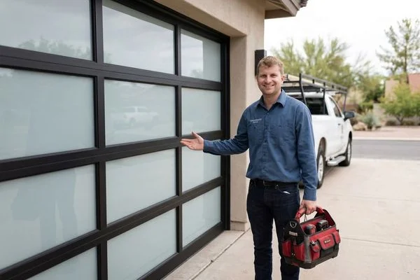 Garage Door Installation work example 2