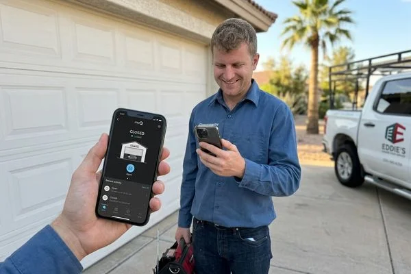 Garage Door Opener Installation work example 3