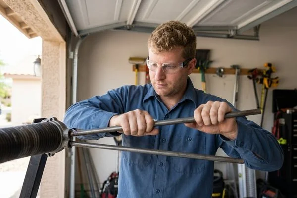 Garage Door Spring Replacement work example 4