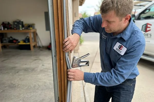 Garage Door Weatherproofing & Insulation work example 2